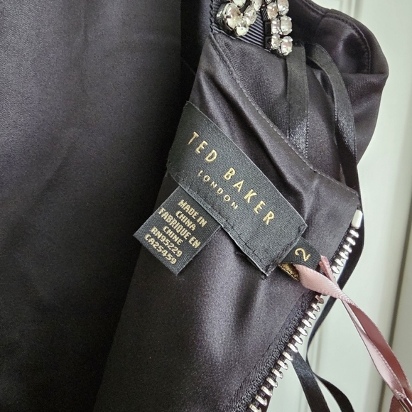 Ted Baker Mally Embellished Strap Bodycon Dress - Picture 5 of 7